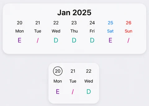 Your shifts, on your Home Screen — ShiftMate